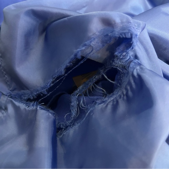 Calvin Klein Blue Ruffle Dress - Picture 6 of 6